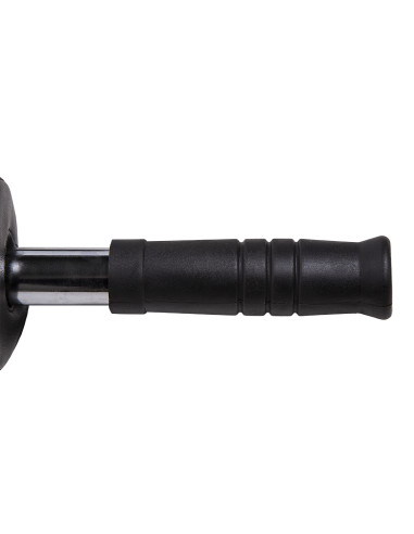 OLYMPISCHE LANGHANTELSTANGE GEBOGEN 220 CM MIT VERSCHLÜSSEN LOCK JAW BLACK HMS