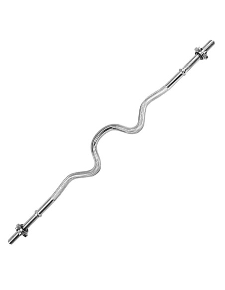 CURLSTANGE MIT GEWINDE UND VERSCHLUSS 7 KG 120 CM HMS