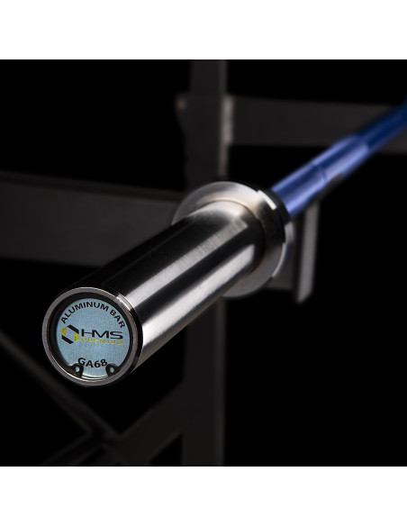 68 KG LANGHANTELSTANGE AUS ALUMINIUM BLUE HMS PREMIUM