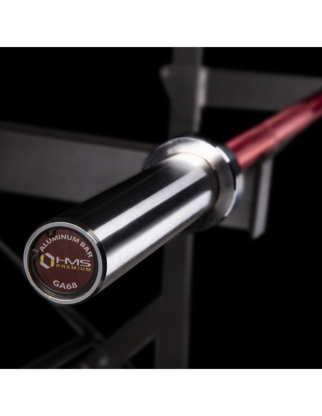 68 KG LANGHANTELSTANGE AUS ALUMINIUM RED HMS PREMIUM