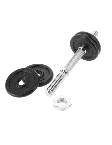 KURZHANTEL MIT GEWINDE 7 KG HMS