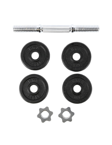 KURZHANTEL MIT GEWINDE 7 KG HMS