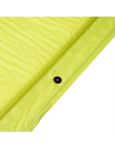 GRÜN-GRAU SELBSTAUFBLASENDE MATTE MIT DEM KOPFKISSEN NILS CAMP 2