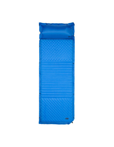 BLAU SELBSTAUFBLASENDE MATTE MIT DEM KOPFKISSEN NILS CAMP