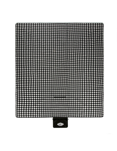 PICKNICKDECKE WEIß-SCHWARZ 300x200 CM PE + ALU NILS CAMP