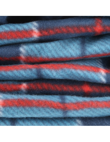 PICKNICKDECKE KAROMUSTER BLAU 250x200 PE ALU NILS CAMP