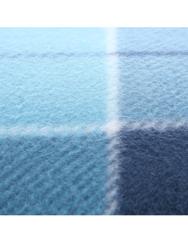 PICKNICKDECKE KAROMUSTER BLAU 250x200 PE ALU NILS CAMP