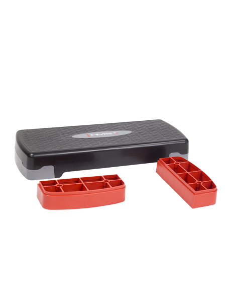 BLACK/GRAY/RED AEROBIC-STEPPBRETT HMS