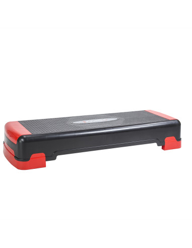 BLACK/RED AEROBIC-STEPPBRETT HMS