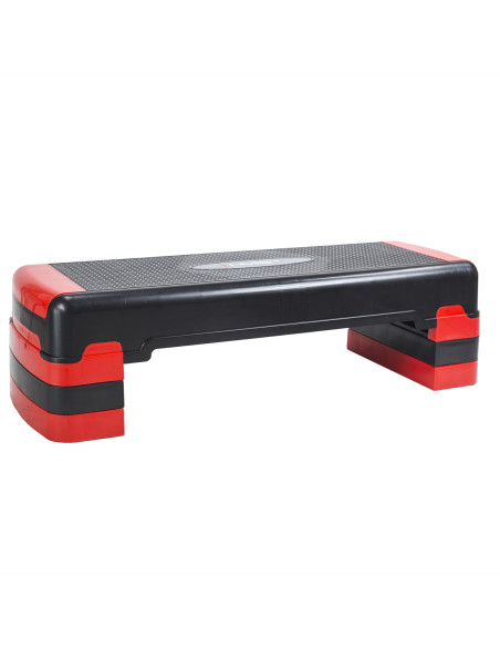 BLACK/RED AEROBIC-STEPPBRETT HMS