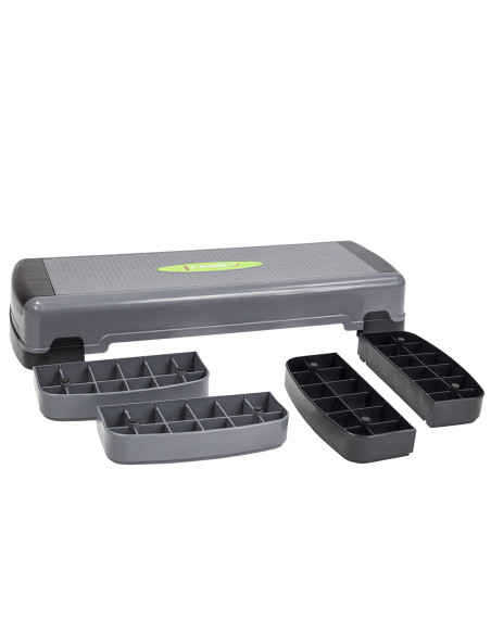 GRAY/BLACK AEROBIC-STEPPBRETT HMS