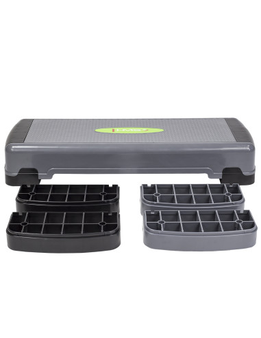 GRAY/BLACK AEROBIC-STEPPBRETT HMS