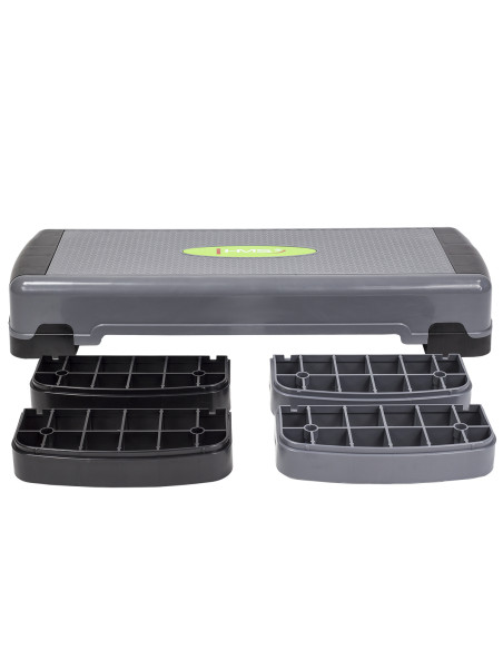 GRAY/BLACK AEROBIC-STEPPBRETT HMS