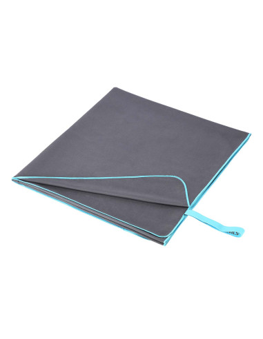 DUNKELGRAU MIKROFASERHANDTUCH 200x90cm NILS