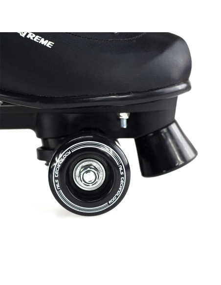 SCHWARZ GRÖßE 35  ROLLSCHUHE NILS EXTREME