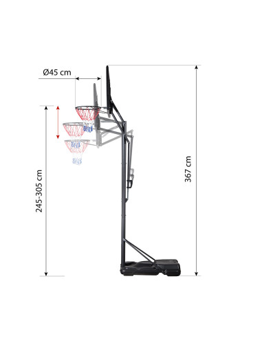BASKETBALLKORB NILS