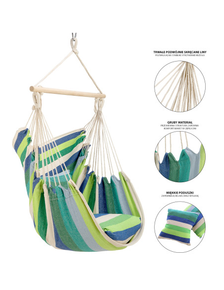 GRÜN HÄNGESESSEL NILS CAMP