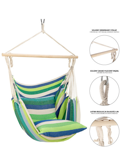 GRÜN HÄNGESESSEL NILS CAMP