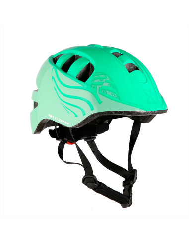 GRÜN GRÖßE XS (48-55 CM) HELM FÜR KINDER NILS EXTEREME