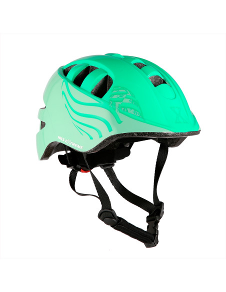 GRÜN GRÖßE XS (48-55 CM) HELM FÜR KINDER NILS EXTEREME