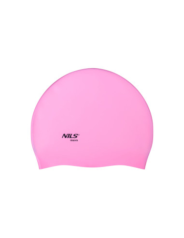 EINFARBIG PK02 HELLROSA BADEKAPPE SILIKON NILS AQUA