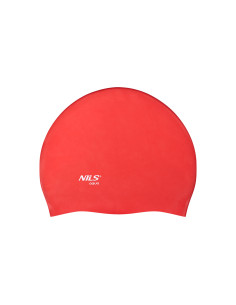 EINFARBIG RD01 ROT BADEKAPPE SILIKON NILS AQUA 2