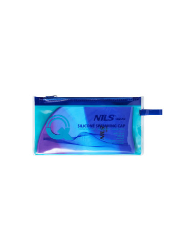 MULTICOLOR M12 BADEKAPPE SILIKON NILS AQUA