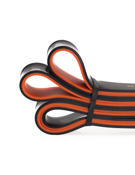 ORANGE-SCHWARZ 29 x 5 x 2250 MM TRAININGSBAND HMS PREMIUM