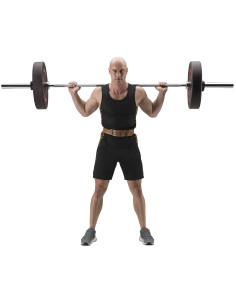 BROWN GRÖßE S GEWICHTHEBERGÜRTEL HMS 2