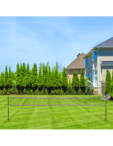 BADMINTON-NETZ 600x60cm + SCHUTZHÜLLE NILS