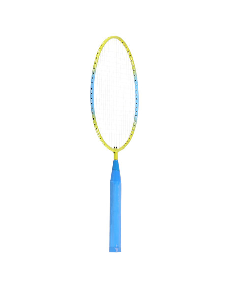 3-IN-1 / BADMINTON-SET 2 SCHLÄGER + 2 STRAND-SCHLÄGER + BADMINTONBÄLLE +  FRISBEE JUNIOR NILS