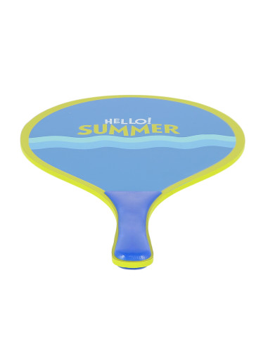 3-IN-1 / BADMINTON-SET 2 SCHLÄGER + 2 STRAND-SCHLÄGER + BADMINTONBÄLLE +  FRISBEE JUNIOR NILS