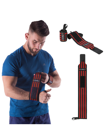 RED HANDGELENKSBANDAGEN (2 Stk.) HMS