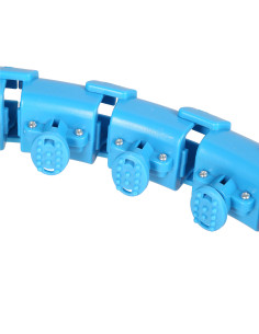 BLUE HULA-HOOP-REIFEN MIT SCHWERKRAFTBALL