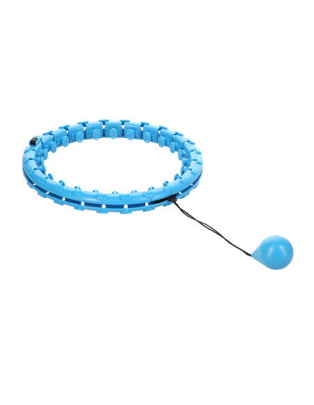 BLUE HULA-HOOP-REIFEN MIT SCHWERKRAFTBALL