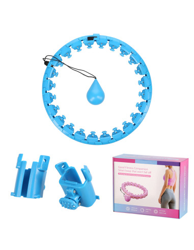 BLUE HULA-HOOP-REIFEN MIT SCHWERKRAFTBALL