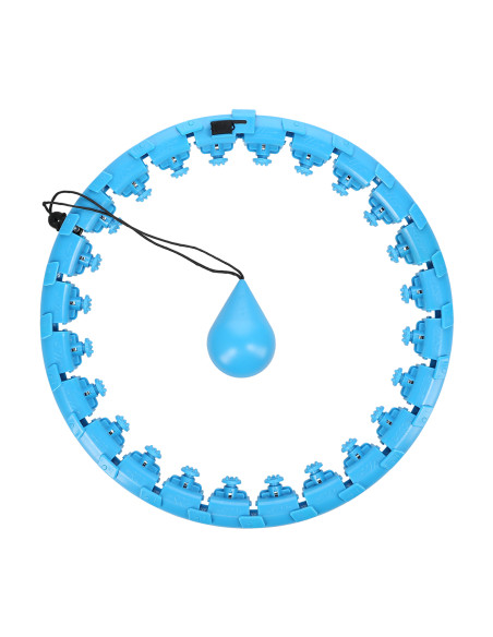 BLUE HULA-HOOP-REIFEN MIT SCHWERKRAFTBALL