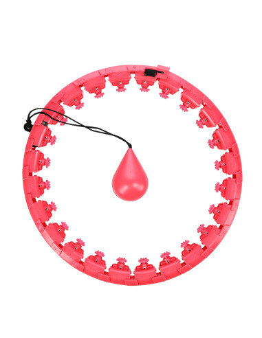 RED HULA-HOOP-REIFEN MIT SCHWERKRAFTBALL
