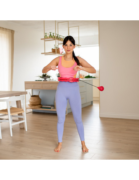 RED HULA-HOOP-REIFEN MIT SCHWERKRAFTBALL