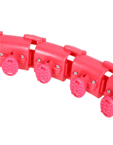 RED HULA-HOOP-REIFEN MIT SCHWERKRAFTBALL