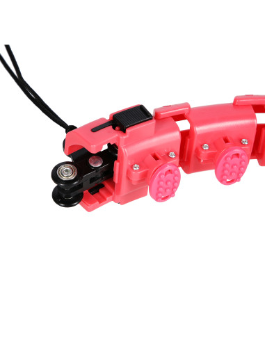 RED HULA-HOOP-REIFEN MIT SCHWERKRAFTBALL