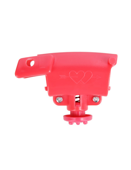 RED HULA-HOOP-REIFEN MIT SCHWERKRAFTBALL