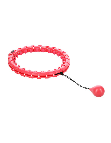 RED HULA-HOOP-REIFEN MIT SCHWERKRAFTBALL