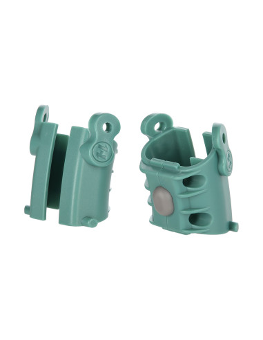 FH03 GREEN HULA HOOP WITH WEIGHT AND COUNTER