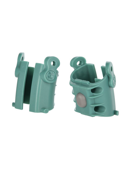 FH03 GREEN HULA HOOP WITH WEIGHT AND COUNTER