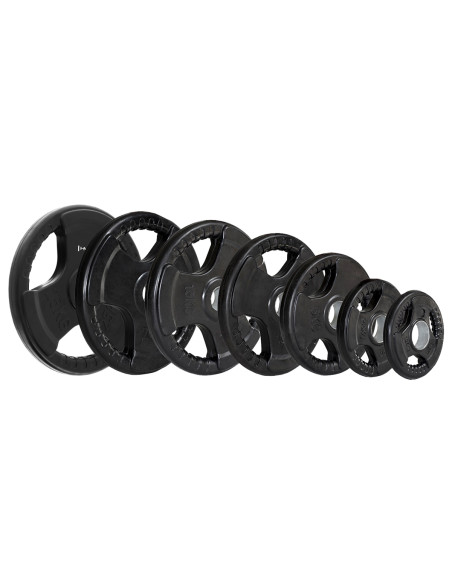 OLYMPISCHE HANTELSCHEIBE MIT GUMMIBEDECKUNG 25 KG HMS