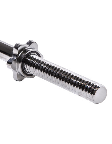 120 GERADE LANGSTANGE MIT GEWINDE UND VERSCHLUSS 30MM x 120 CM HMS