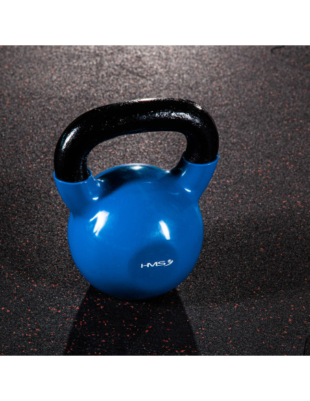 BLUE KETTLEBELL AUS GUSSEISEN MIT VINYLBESCHICHTUNG HMS