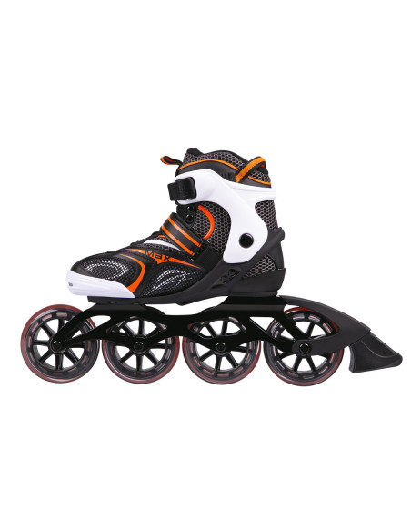 S SCHWARZ-ORANGE GRÖßE 41 INLINER NILS EXTREME