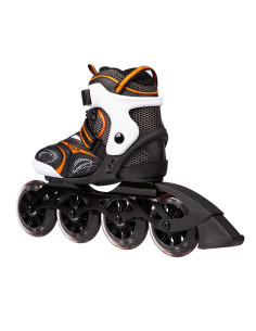 S SCHWARZ-ORANGE GRÖßE 41 INLINER NILS EXTREME 2